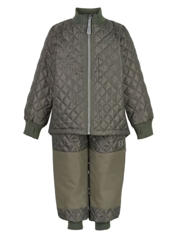 mikk-line 2-częściowy zestaw termiczny w kolorze khaki