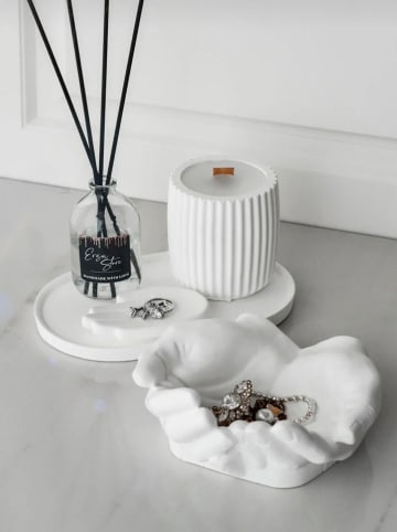 Lucky Bees 4tlg. Deko- & Duftkerzen-Set in Weiß