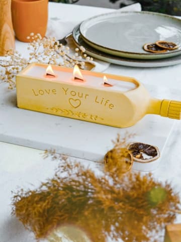 Lucky Bees Geurkaars geel - 650 g