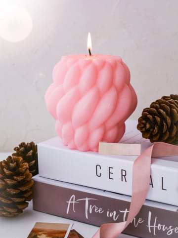 Lucky Bees Duftkerze in Rosa - 250 g