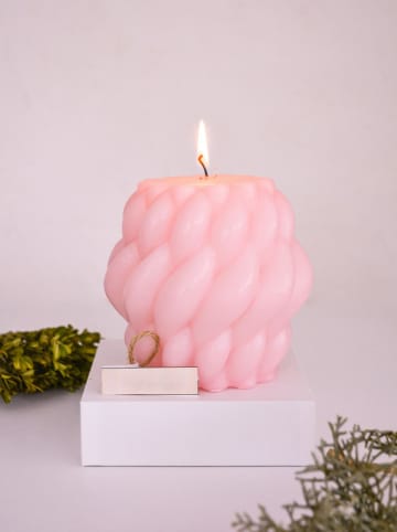Lucky Bees Geurkaars lichtroze - 250 g