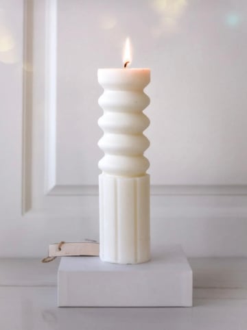 Lucky Bees Duftkerze in Weiß - 300 g