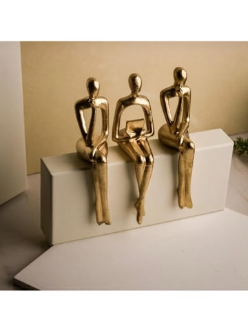 Lucky Bees 3-delige set: randzitters goudkleurig - (L)17 x (B)5 cm goudkleurig