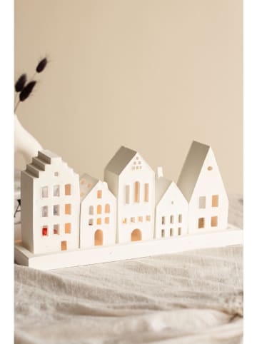 Lucky Bees Kaarshouder wit - (B)29 x (H)7,5 x (D)1,7 cm