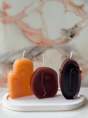 Lucky Bees 4-częściowy zestaw w kolorze pomarańczowo-czerwono-białym