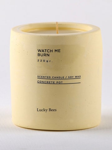 Lucky Bees Duftkerze in Gelb - 220 g