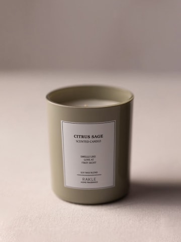 Lucky Bees Świece zapachowe (2 szt.) "Citrus Sage" w kolorze zielonym