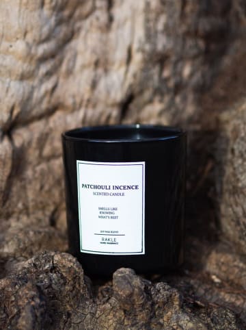 Lucky Bees 2er-Set: Duftkerzen ''Patchouli Incence'' in Schwarz