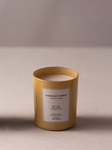 Lucky Bees Świece zapachowe (2 szt.) "Rosemary Lemon" w kolorze żółtym