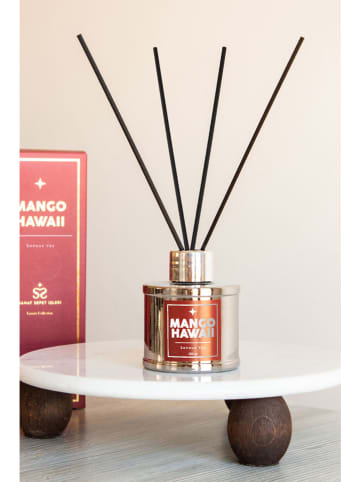 Lucky Bees Raumduft ''Mango Hawaii'' in Silber/ Rot - 100 ml