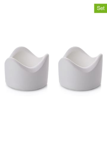 Lucky Bees 6-delige set: kaarsen wit - 6x 15 g