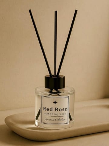 Lucky Bees Raumduft ''Red Rose'' in Schwarz/ Weiß - 100 ml
