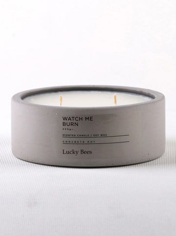 Lucky Bees Duftkerze in Grau - 220 g