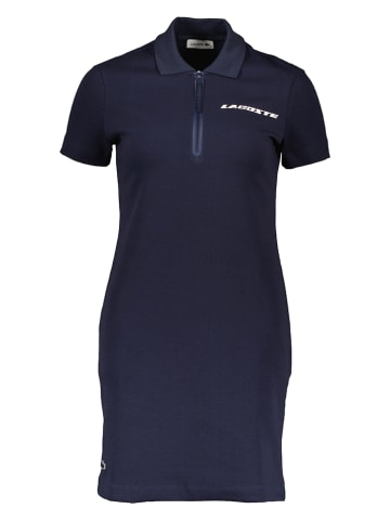 Lacoste Polokleid in Dunkelblau