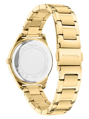 Tamaris Kwartshorloge goudkleurig/zilverkleurig