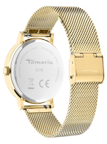 Tamaris Zegarek kwarcowy w kolorze złotym