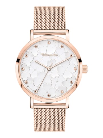 Tamaris Zegarek kwarcowy w kolorze różowozłotym
