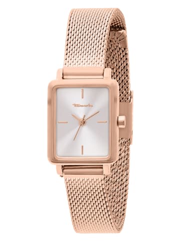 Tamaris Kwartshorloge roségoudkleurig/wit