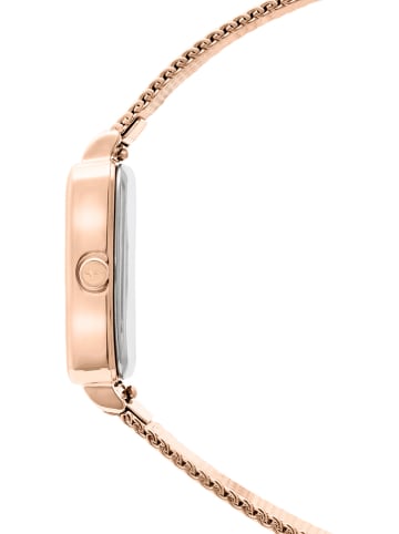 Tamaris Zegarek kwarcowy w kolorze różowozłoto-białym