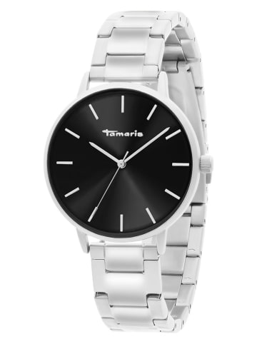Tamaris Quarzuhr in Silber/ Schwarz