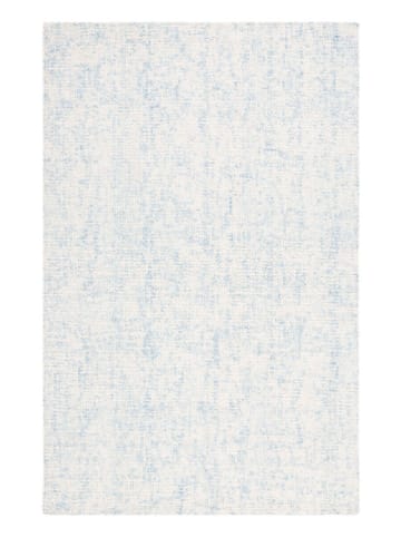 Safavieh Woll-Teppich ''Abstract'' in Creme/ Hellblau