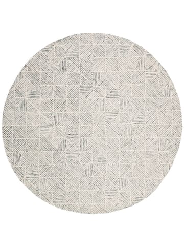 Safavieh Woll-Teppich in Grün/ Creme