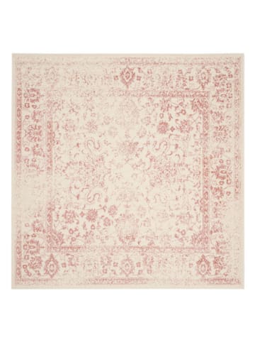 Safavieh Kurzflor-Teppich ''Adirondack'' in Creme/ Rosa