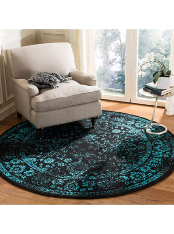 Safavieh Dywan "Adirondack" w kolorze czarno-turkusowym