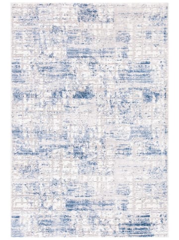 Safavieh Kurzflor-Teppich ''Amelia'' in Weiß/ Blau