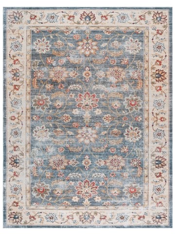 Safavieh Kurzflor-Teppich ''Arizona'' in Beige/ Blau