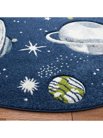Safavieh Kurzflor-Teppich ''Carousel'' in Dunkelblau