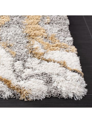 Safavieh Hochflor-Teppich ''Horizon'' in Hellbraun/ Creme/ Grau
