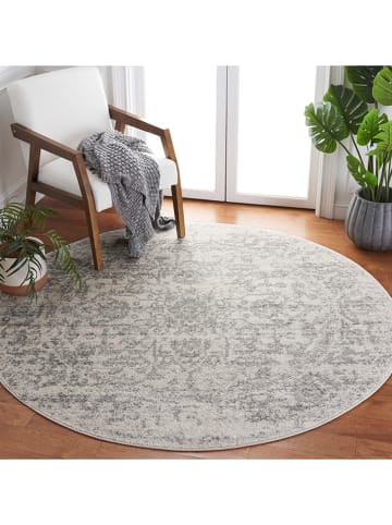 Safavieh Kurzflor-Teppich in Creme/ Silber