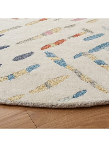 Safavieh Wełniany dywan w kolorze jasnorożowo-błękitno-kremowym