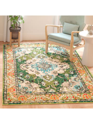 Safavieh Kurzflor-Teppich ''Monaco'' in Grün
