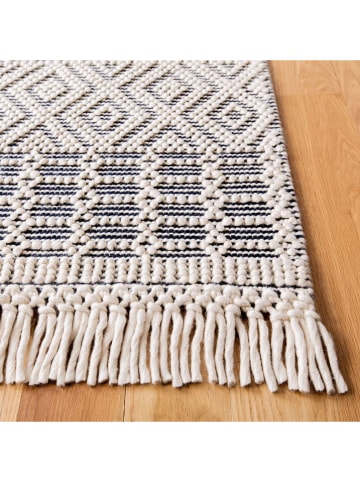 Safavieh Wełniany dywan "Natura" w kolorze granatowo-kremowym