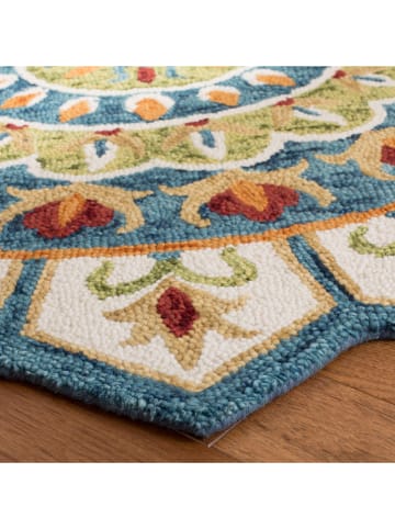 Safavieh Wełniany dywan "Novelty" w kolorze beżowo-niebieskim