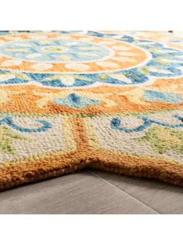 Safavieh Wełniany dywan "Novelty" w kolorze żółto-pomarańczowym