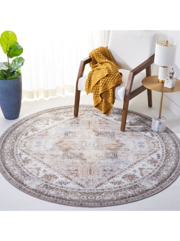 Safavieh Kurzflor-Teppich ''Tucson'' in Beige/ Hellbraun