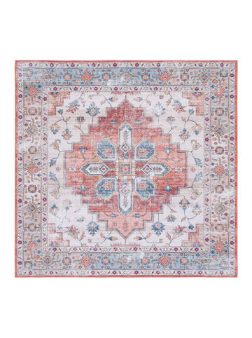 Safavieh Dywan "Tucson" w kolorze czerwono-kremowo-błękitnym