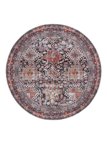 Safavieh Kurzflor-Teppich ''Tucson'' in Rot/ Blau/ Beige