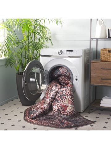 Safavieh Kurzflor-Teppich ''Tucson'' in Rot/ Blau/ Beige