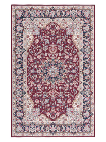Safavieh Kurzflor-Teppich in Rot/ Dunkelblau