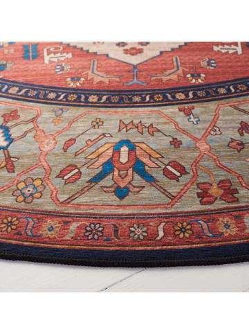 Safavieh Kurzflor-Teppich ''Tucson'' in Rot/ Beige/ Blau