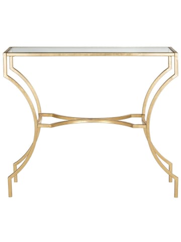 Safavieh Konsole "Arianna" in Transparent/ Gold - (B)102 x (H)91 x (T)30 cm