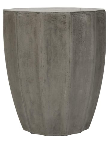 Safavieh Stolik ogrodowy "Charleen Modern" w kolorze szarym - wys. 45 x Ø 39 cm