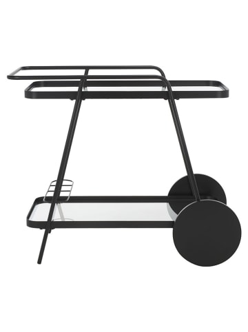 Safavieh Wózek kuchenny w kolorze czarnym - 91 x 76 x 47 cm