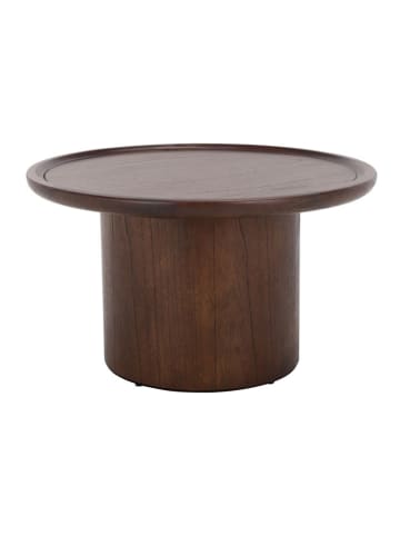 Safavieh Ława w kolorze brązowym - wys. 40,6 x Ø 71,1 cm