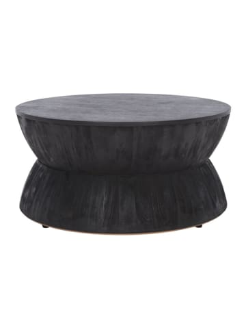 Safavieh Ława w kolorze czarnym - wys. 35,6 x Ø 76,2 cm