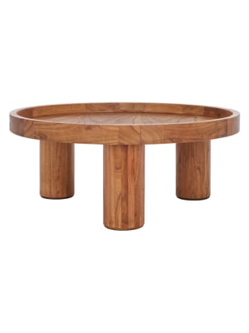 Safavieh Ława w kolorze jasnobrązowym - wys. 38 x Ø 91,5 cm